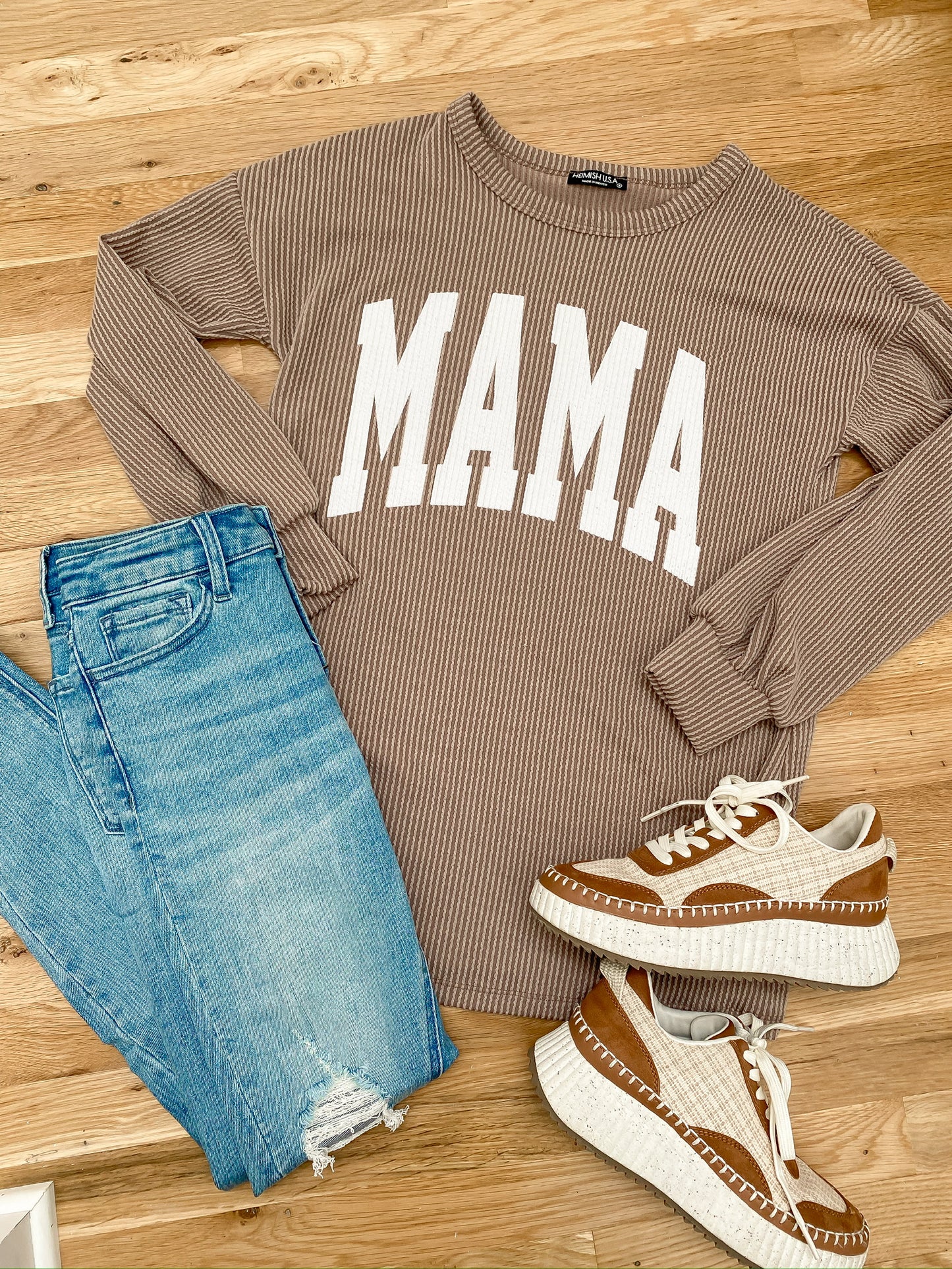 Long Sleeve Mama Shirt- Salon 209