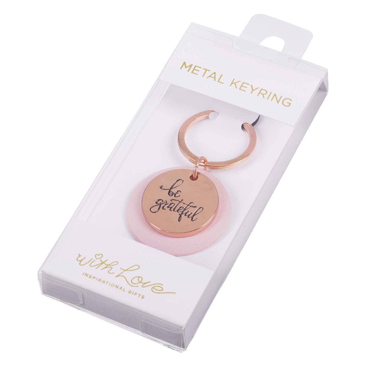 Keychain Be Grateful- The Gathering Cafe