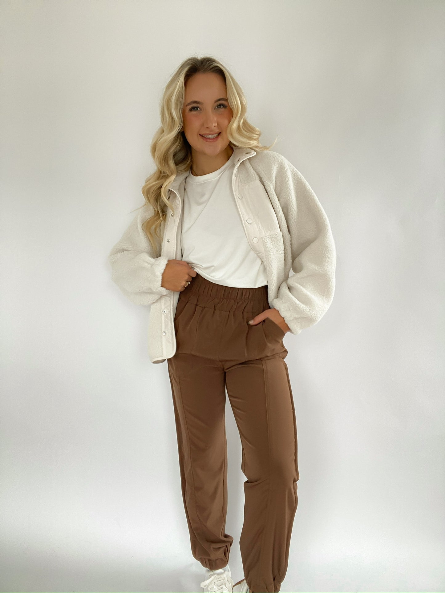 Jogger Pants- Chestnut