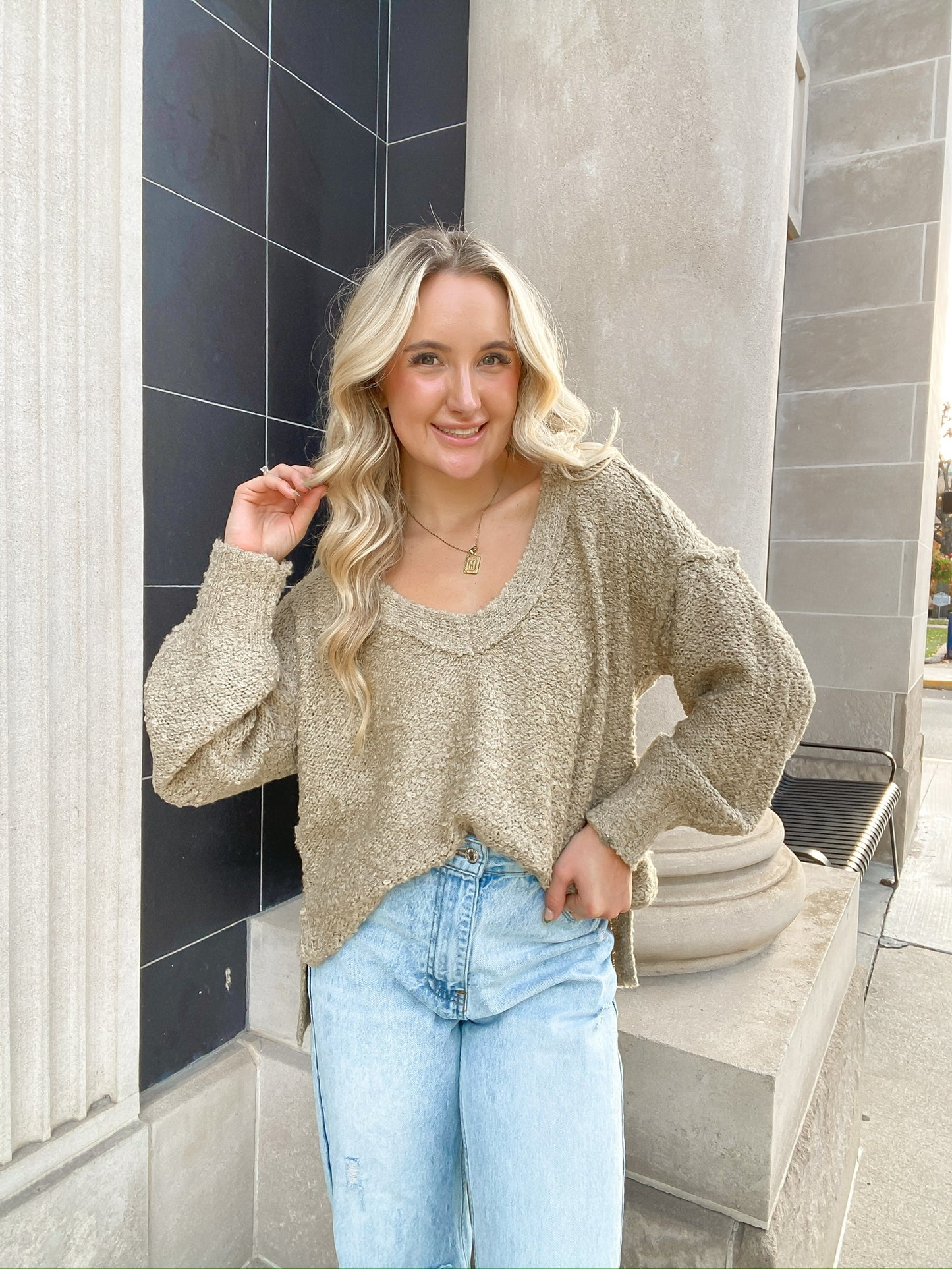 Cozy V-Neck Sweater