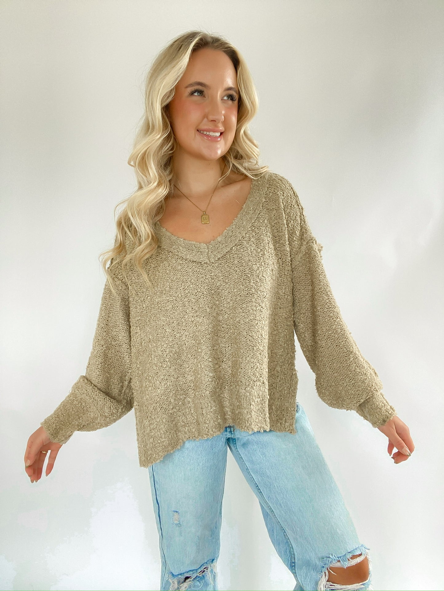 Cozy V-Neck Sweater