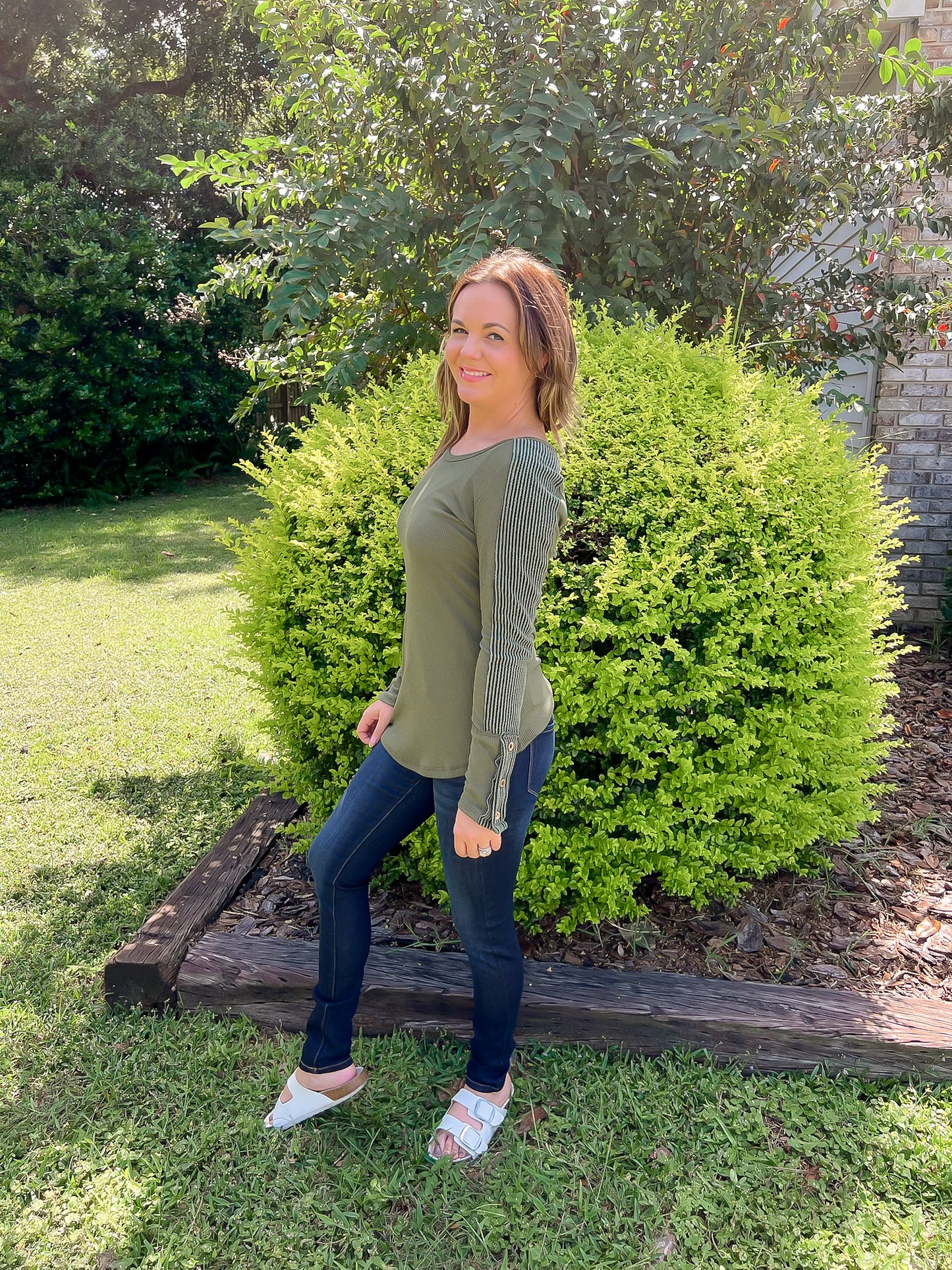 Solid Long Sleeve Top