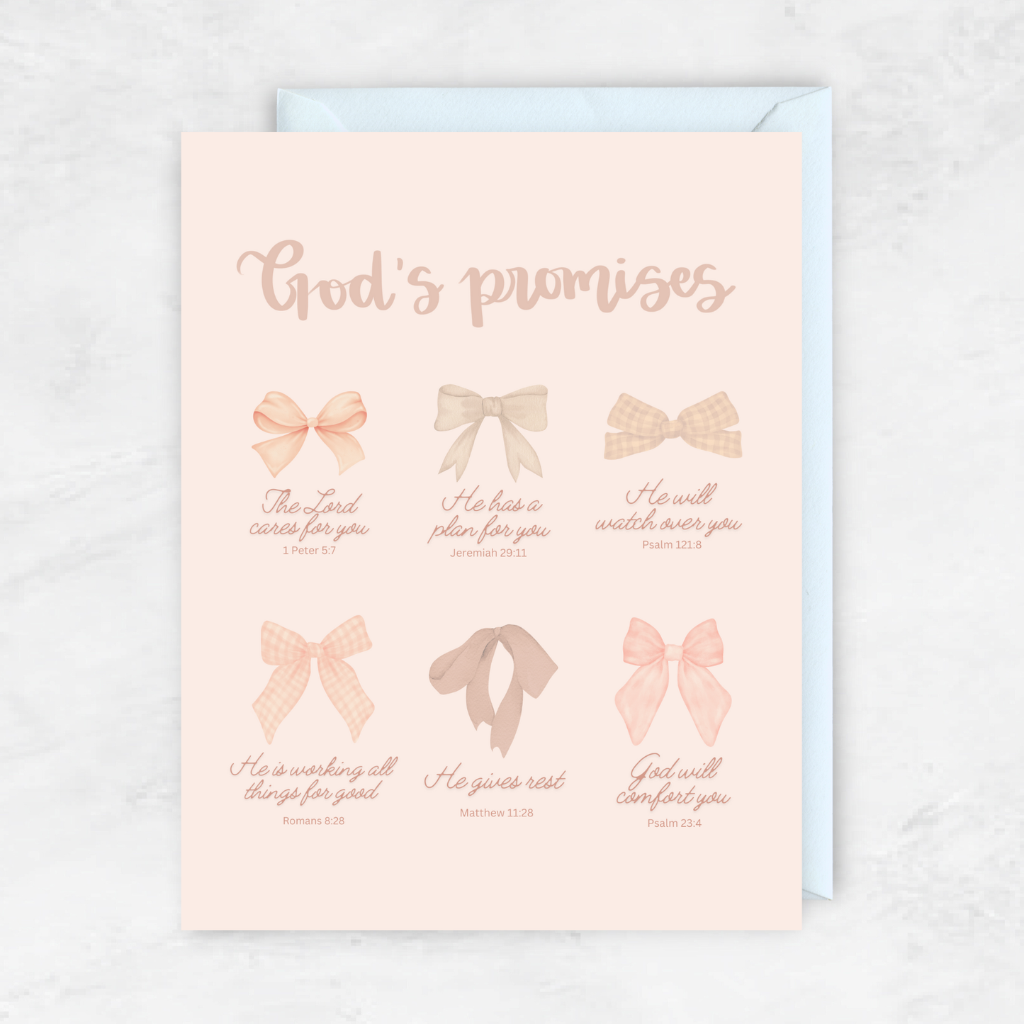 God’s Promises Card- The Gathering Cafe