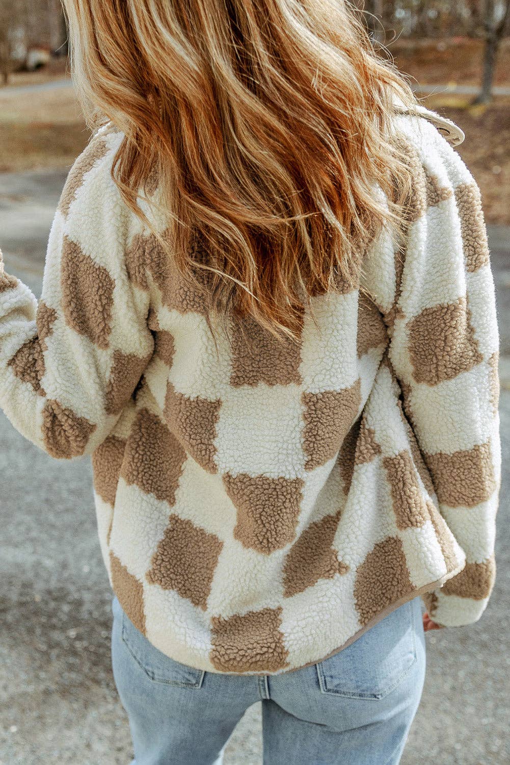 Snap Button Sherpa Jacket- Pre-Order
