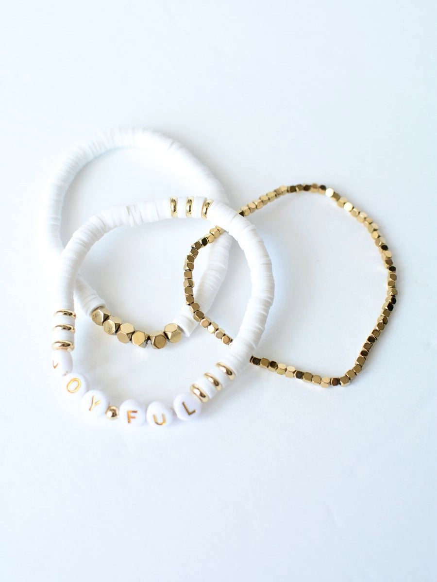 Joyful Bracelet Set- The Gathering Cafe