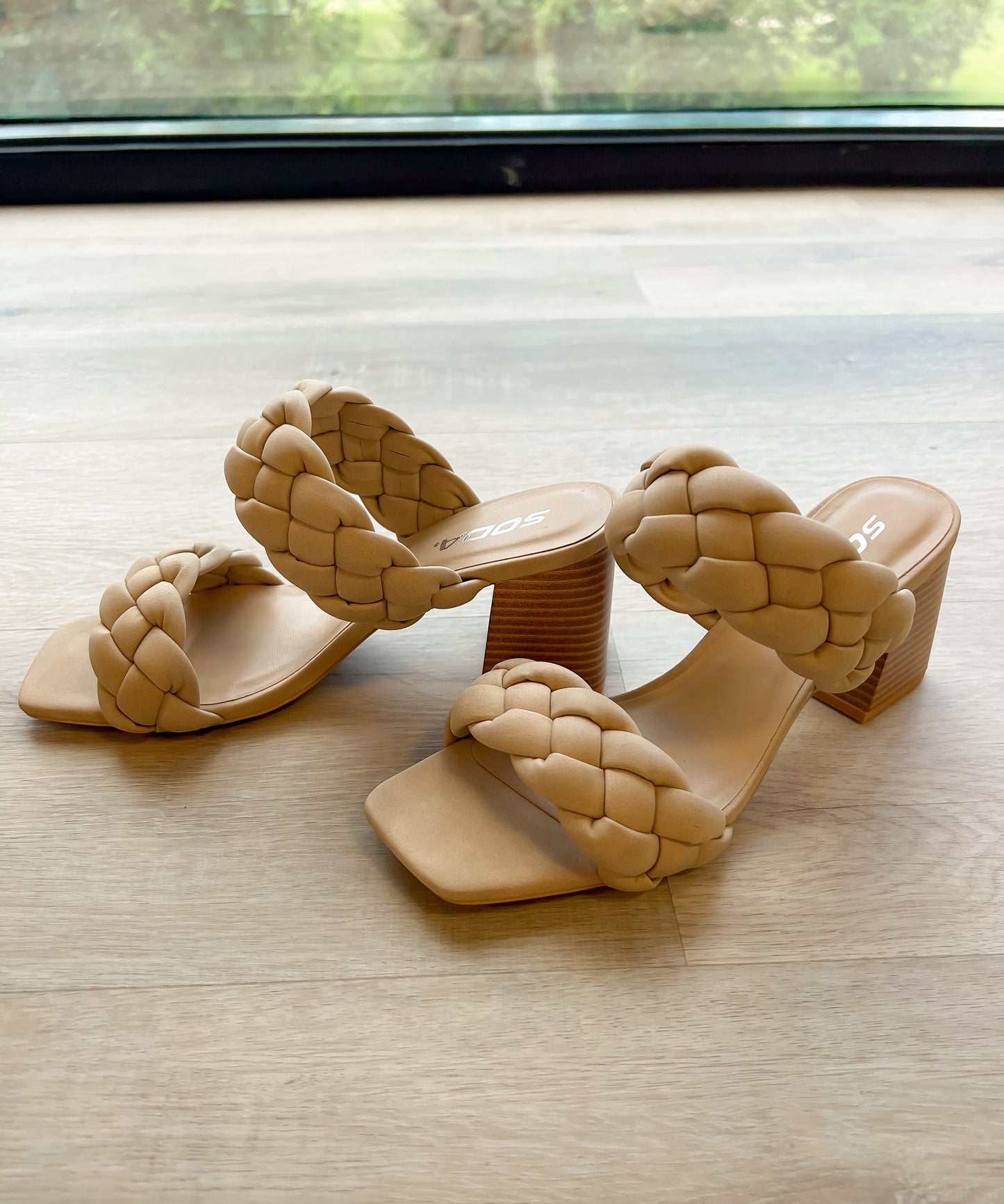 Braided Heels