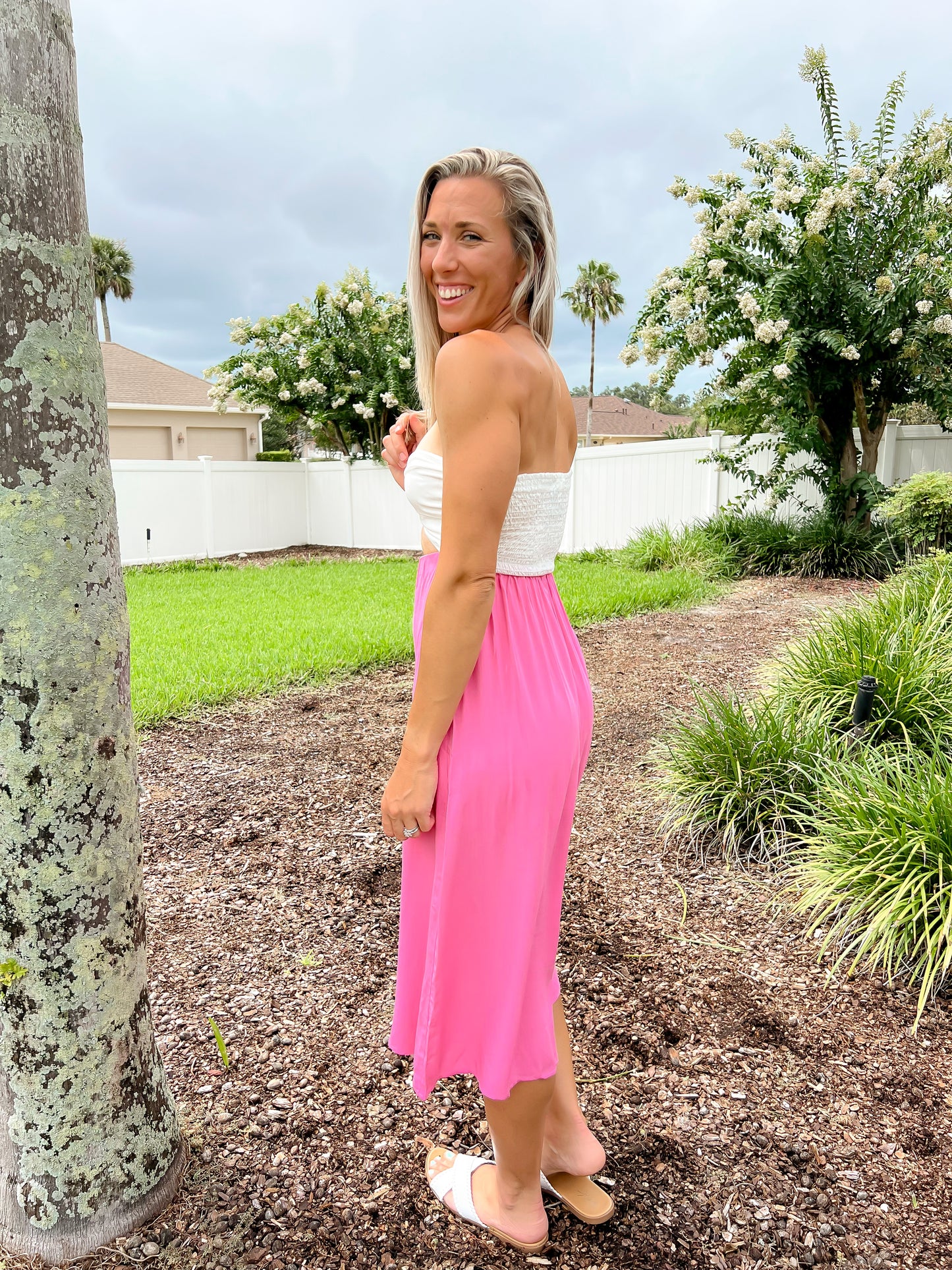 Tube Top Midi Dress