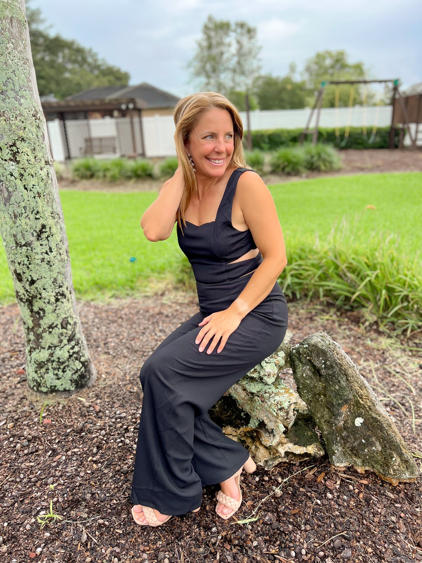 Cut Out Jumpsuit