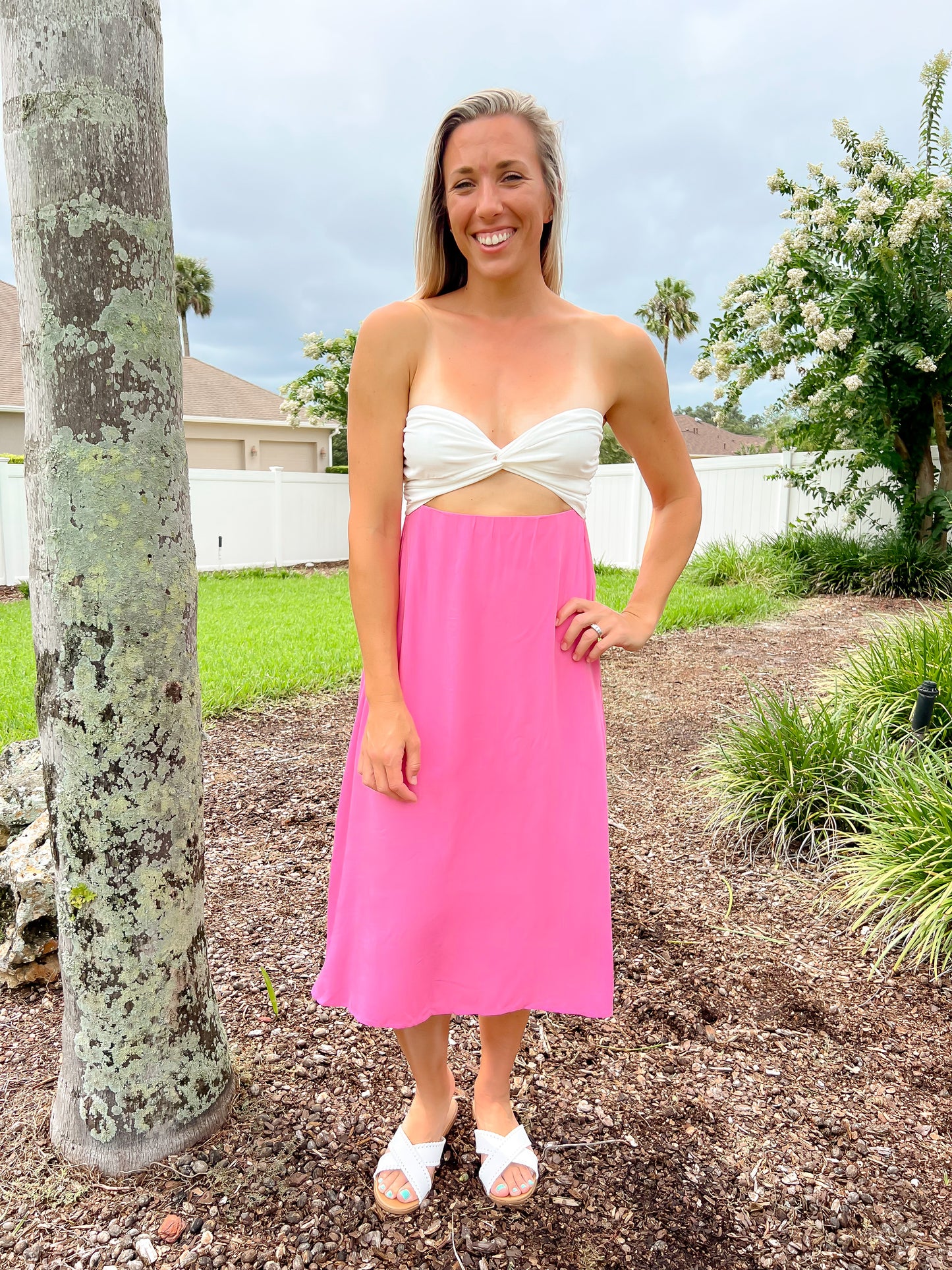 Tube Top Midi Dress