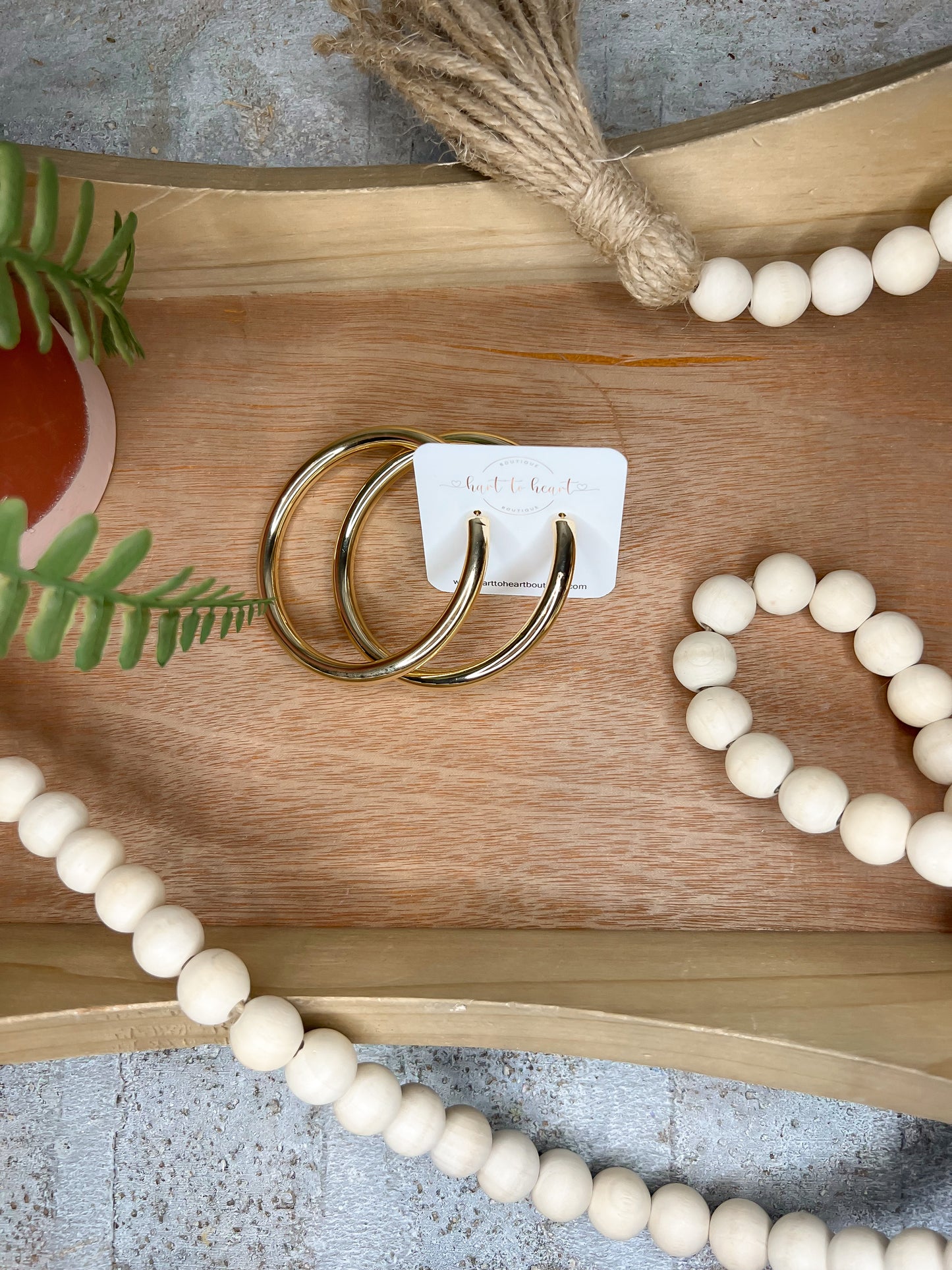 Tube Hoop Earrings
