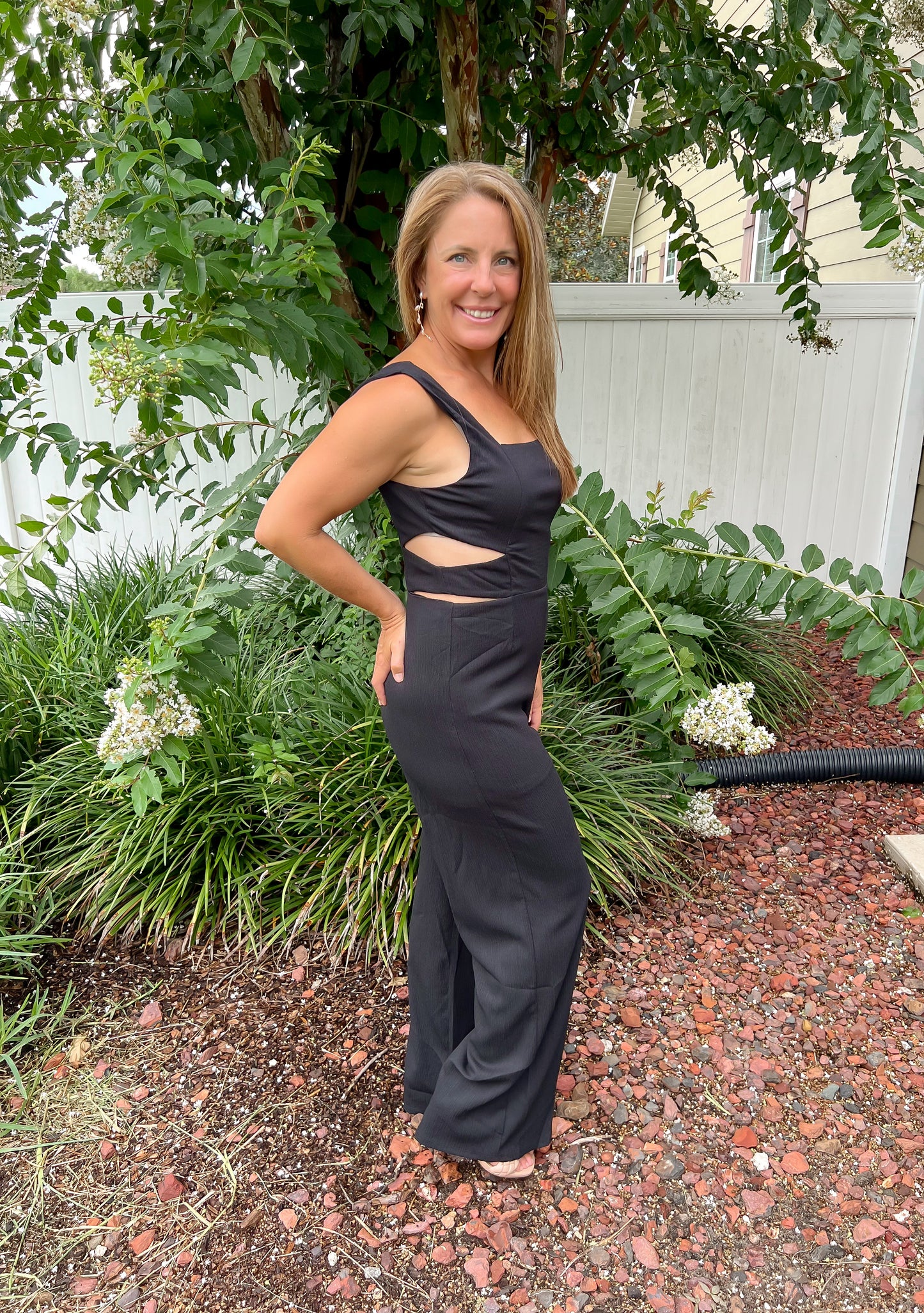 Cut Out Jumpsuit