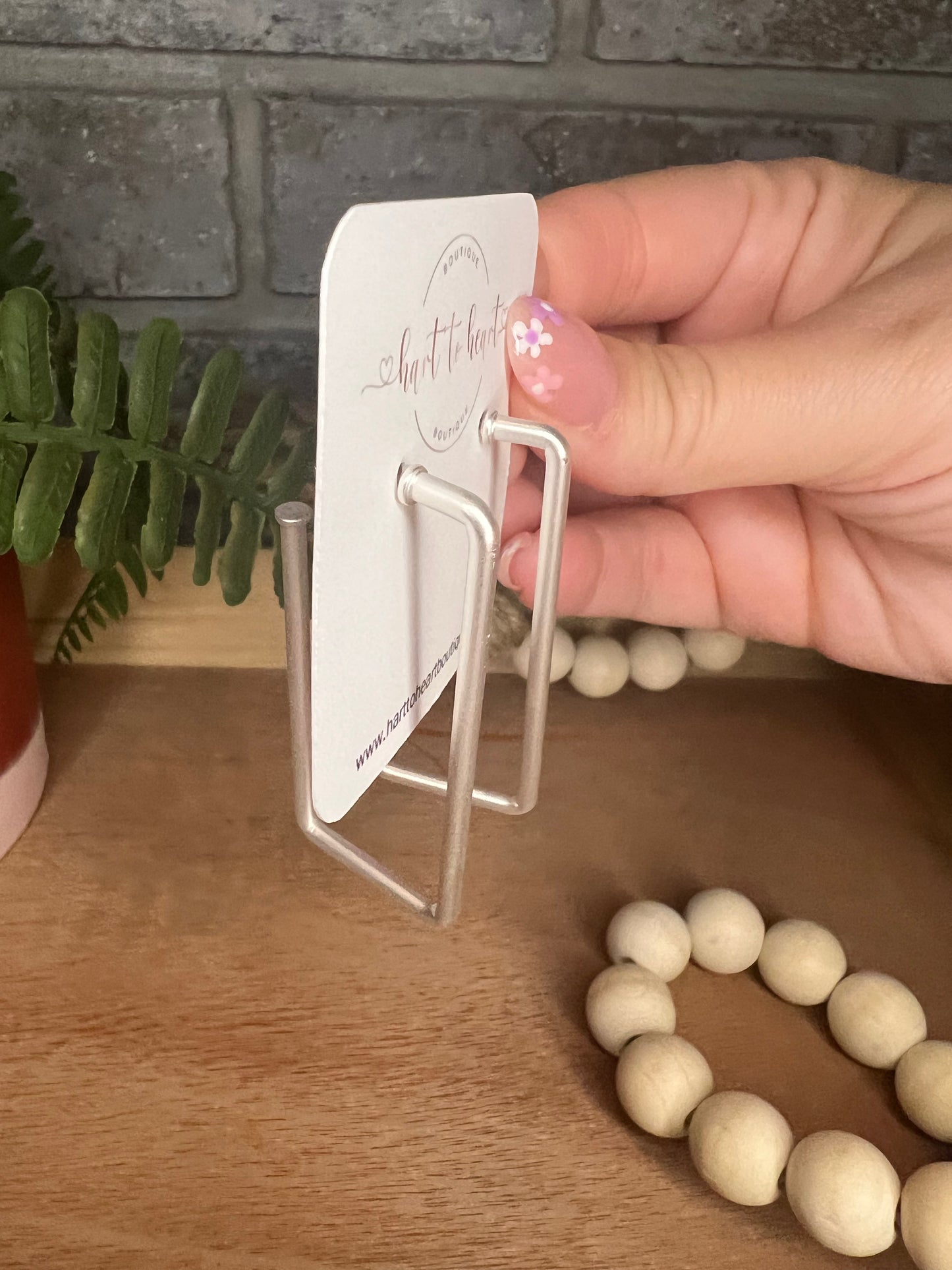 Rectangle Dangle Earrings