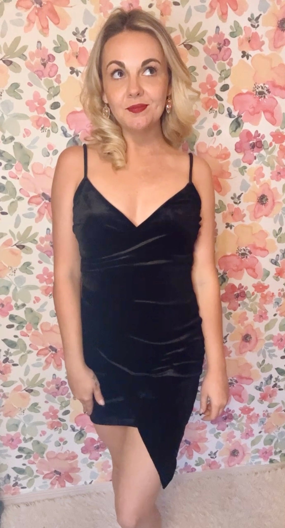Mini Velvet Dress