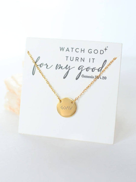 God is Greater Necklace- The Gathering Cafe