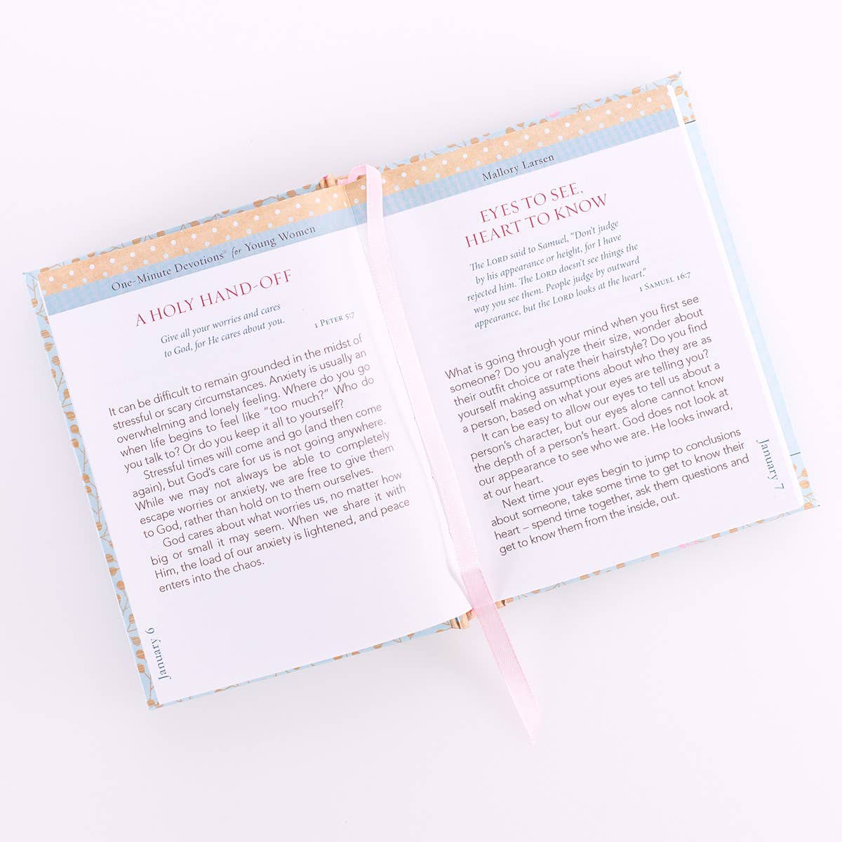 One-Minute Devotions for Young Women Padded Hardcover- The Gathering Cafe