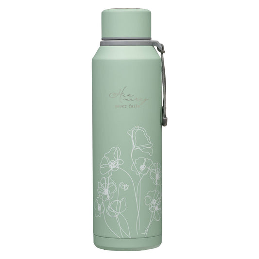 Mint New Morning Mercies Water Bottle- The Gathering Cafe