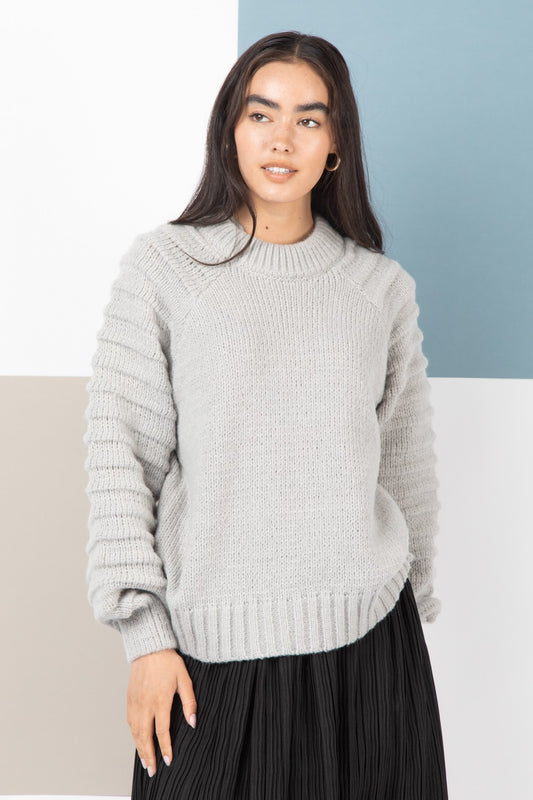 Textured Cozy Sweater