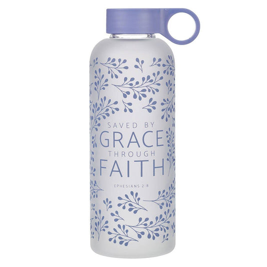 Saved By Grace Water Bottle- The Gathering Cafe