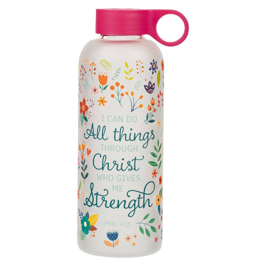 I Can Do All Things Water Bottle- The Gathering Cafe
