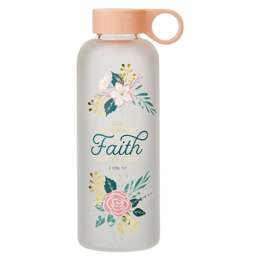 Walk by Faith Water Bottle- The Gathering Cafe