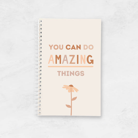 You Can Do Amazing Things Notebook- The Gathering Cafe