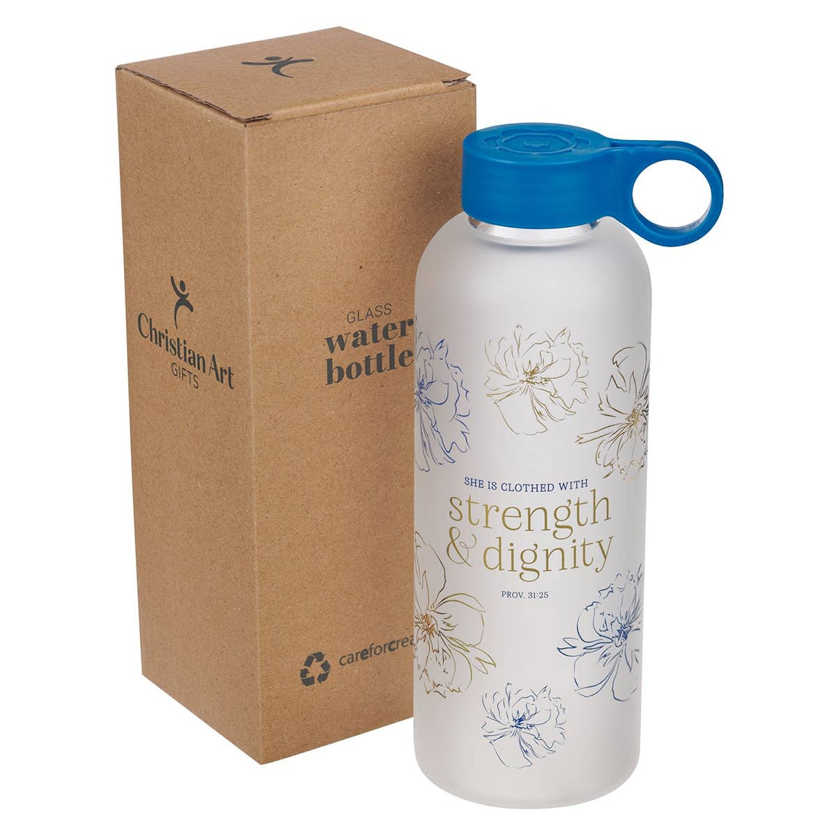 Strength & Dignity Water Bottle- The Gathering Cafe