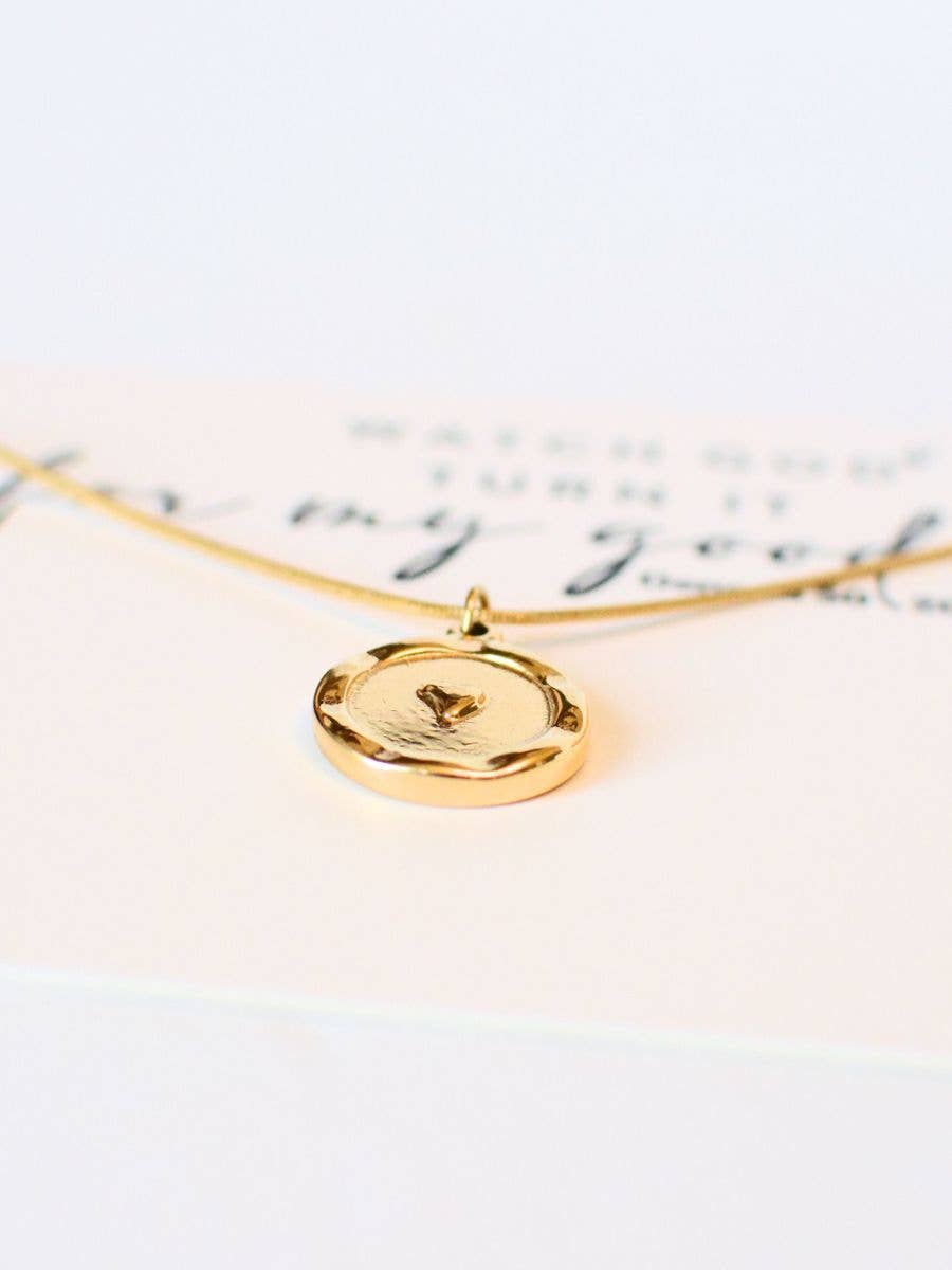 God is Good Heart Necklace- The Gathering Cafe