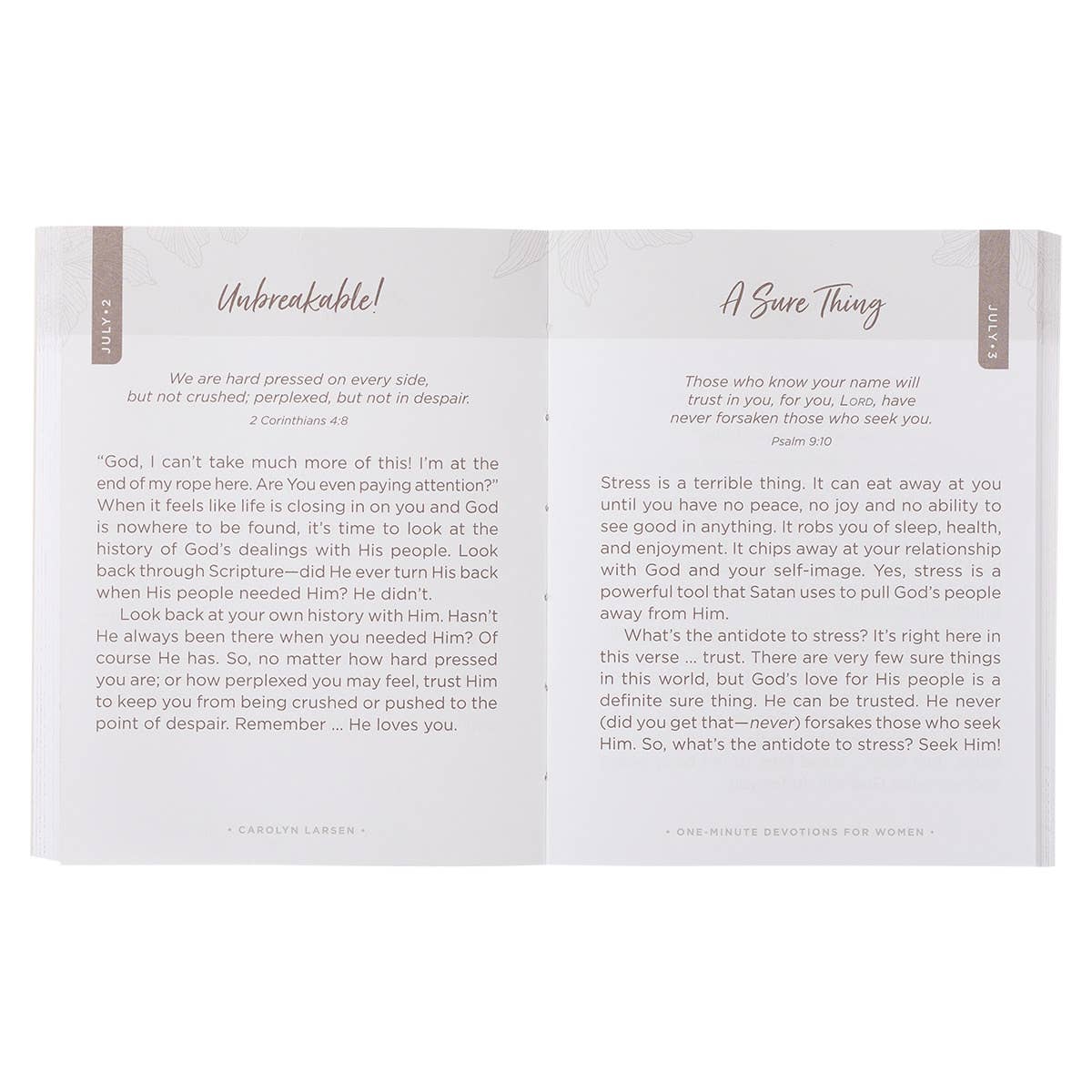 One-Minute Devotions for Women- The Gathering Cafe