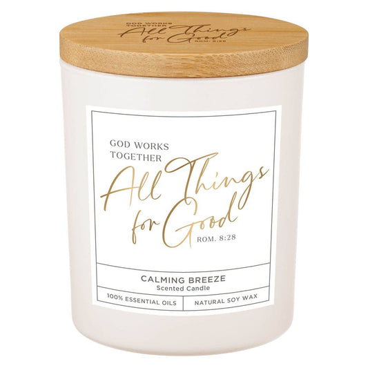 All Things For God Candle— The Gathering Cafe
