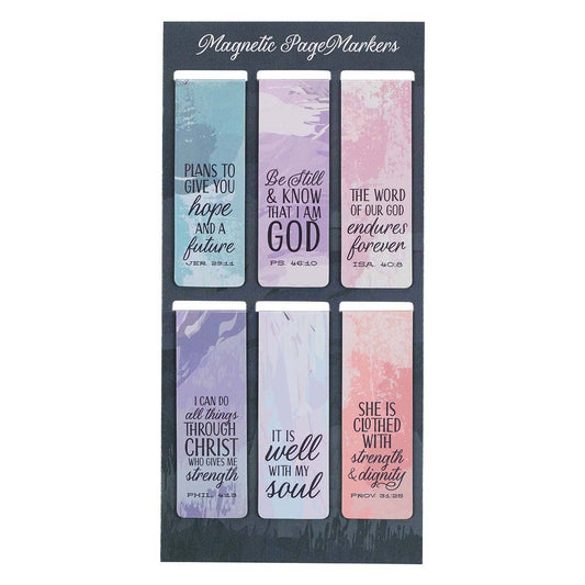 Magnetic Bookmark Set Scenic- The Gathering Cafe