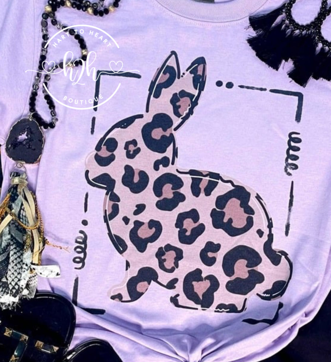 Leopard Bunny Tee