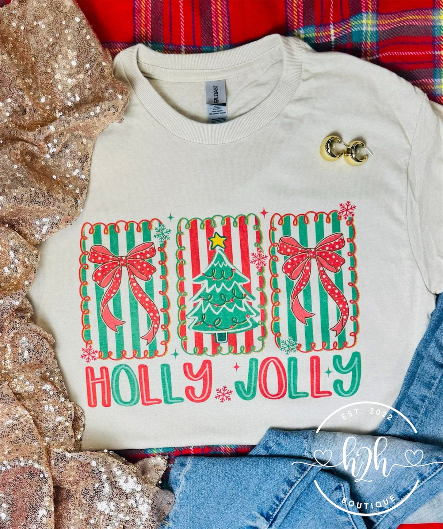 Holly Jolly Tee— PREORDER