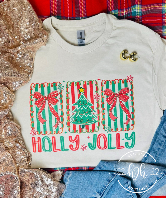 Holly Jolly Tee— PREORDER