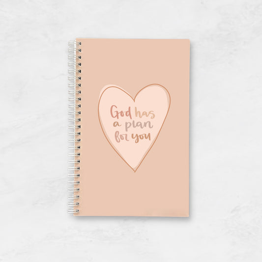 God Has A Plan For You- Notebook