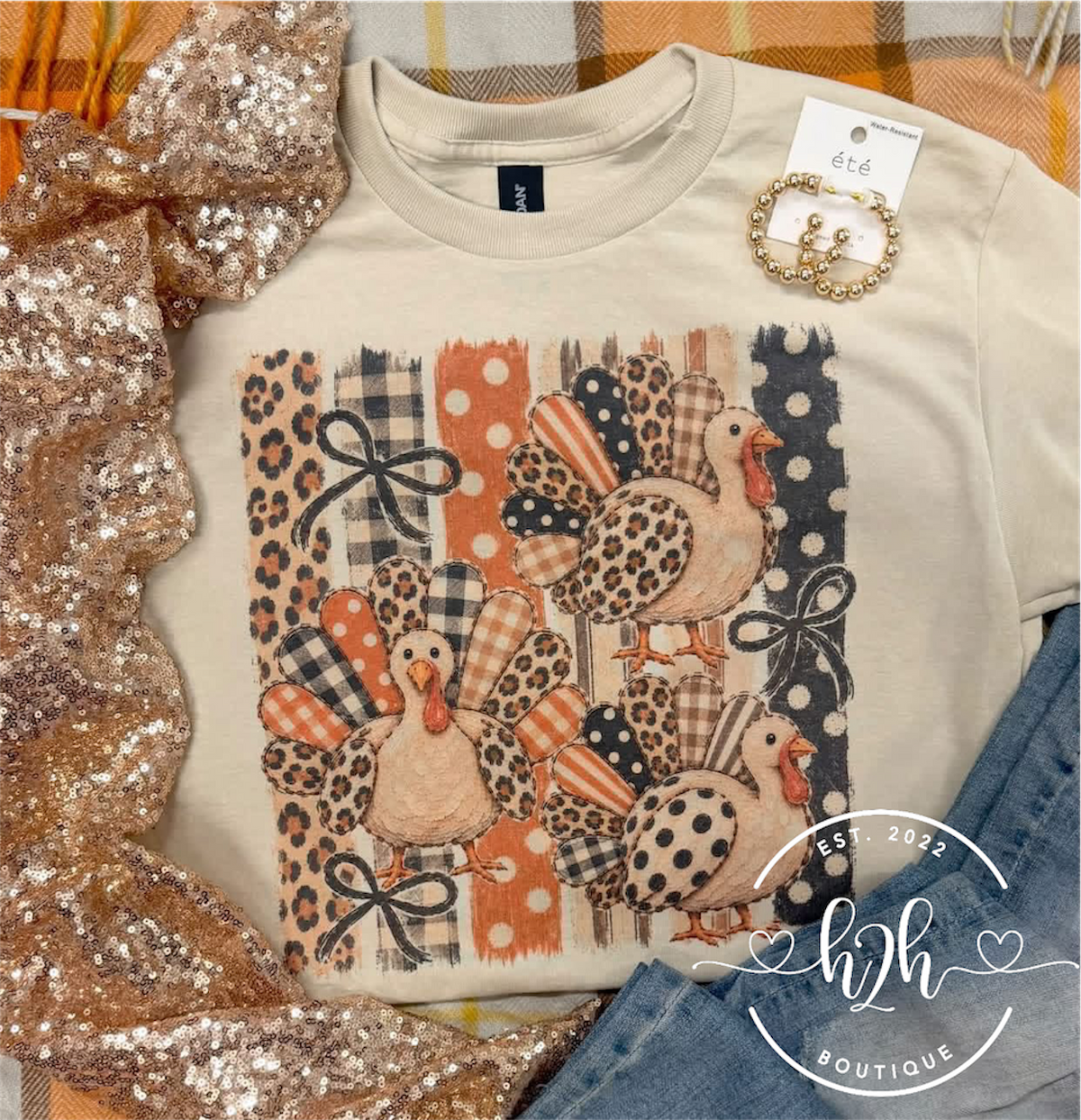 Leopard Turkey Tee