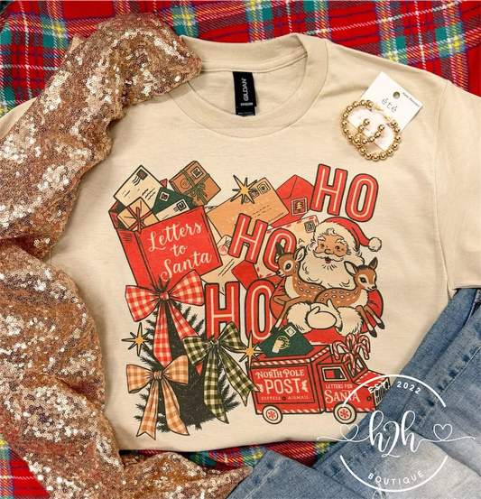 HoHoHo Vintage Santa Tee
