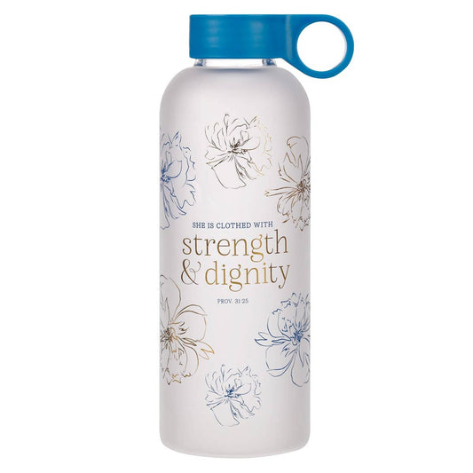 Strength & Dignity Water Bottle- The Gathering Cafe