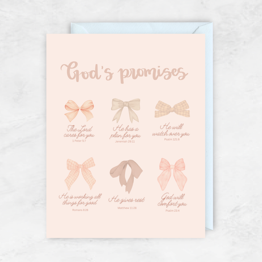 God’s Promises Card- The Gathering Cafe