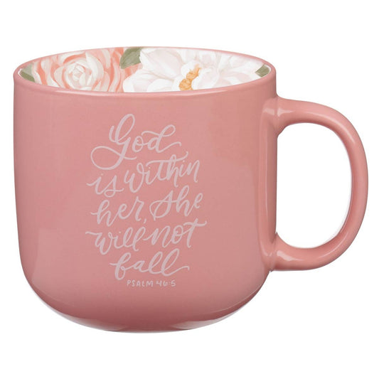 God is Within Her Mug- The Gathering Cafe