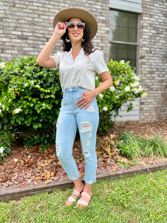 Rip & Repair Mom Jeans