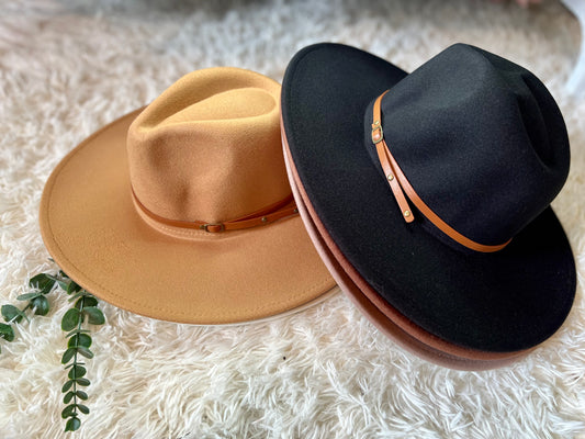Wide Brim Panama Hat