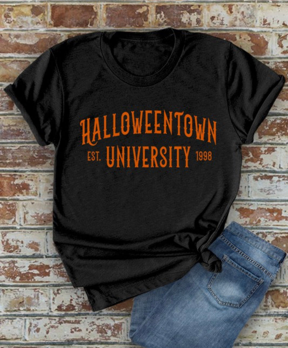 Halloween Town University Tee- Plus — Blooming Fires