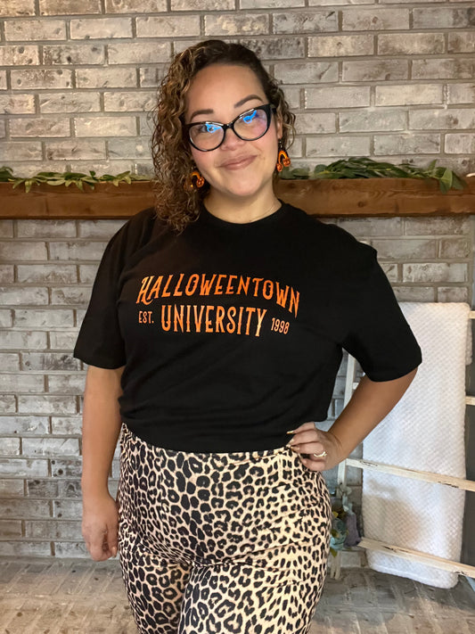 Halloween Town University Tee- Plus — Blooming Fires