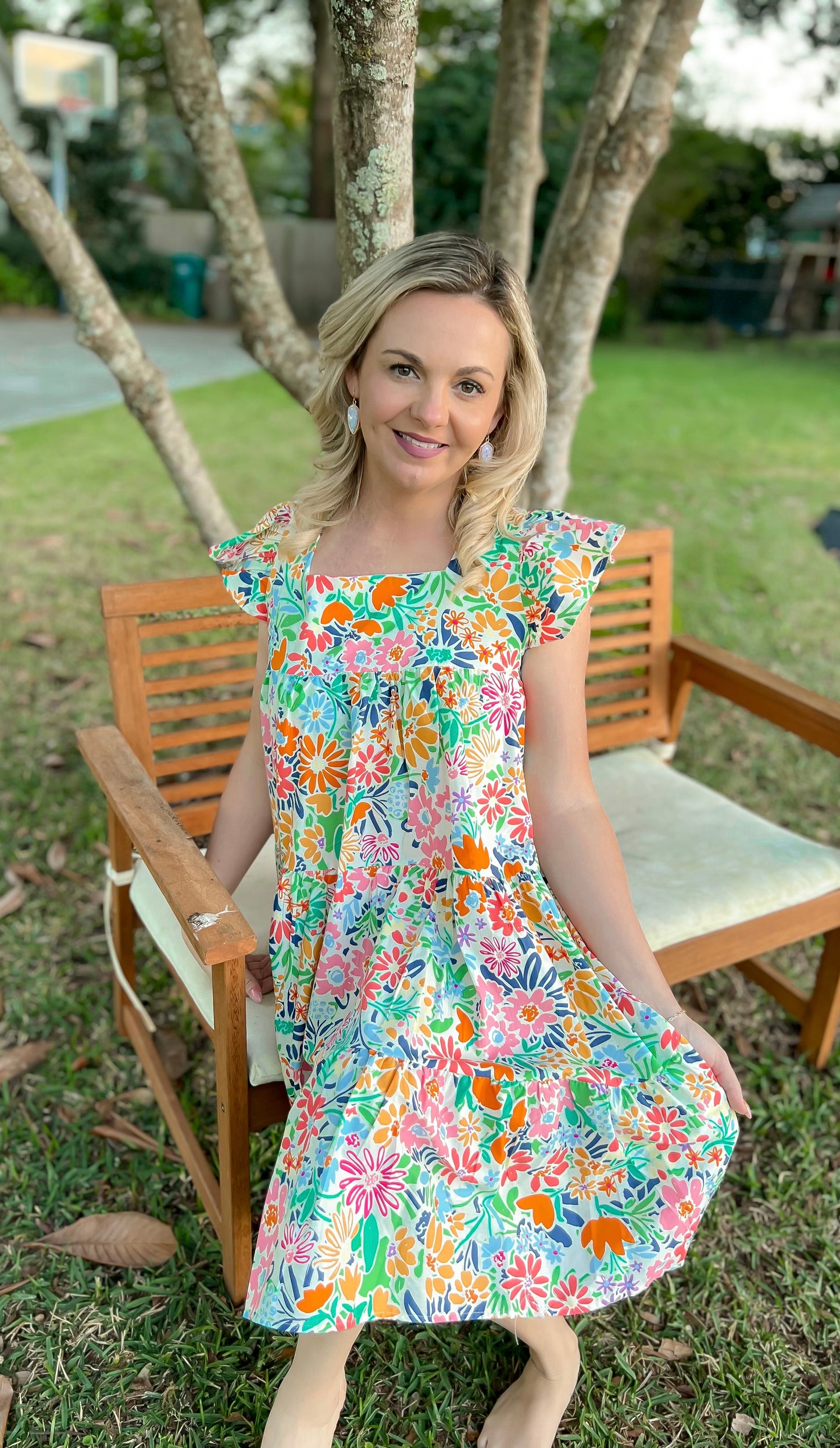 All Eyes on Me Floral Dress